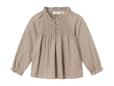 Lil Atelier etherea prikket skjorte